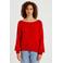 Cache Cache gebreide trui met wol - rood