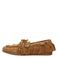 Poelman suède mocassins met studs - cognac