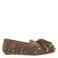 Poelman Serena suède mocassins met studs - taupe