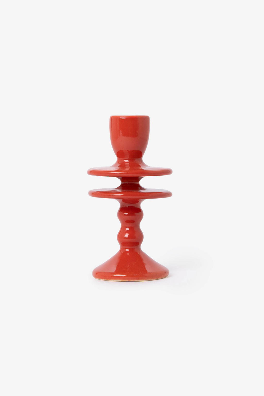 Sissy-Boy keramieken kandelaar 13 cm - rood