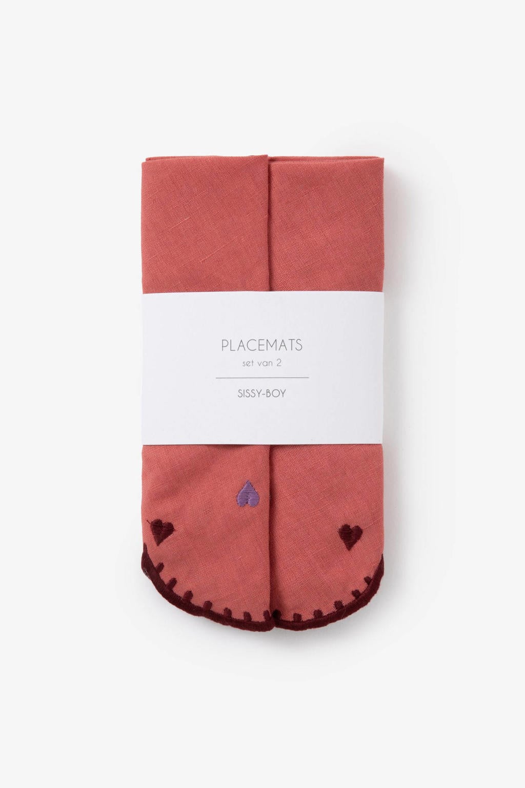 Sissy-Boy placemat (set van 2) - rood