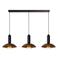 Lucide dimbare hanglamp GRANTHAM E27 Ø 40 cm - bruin