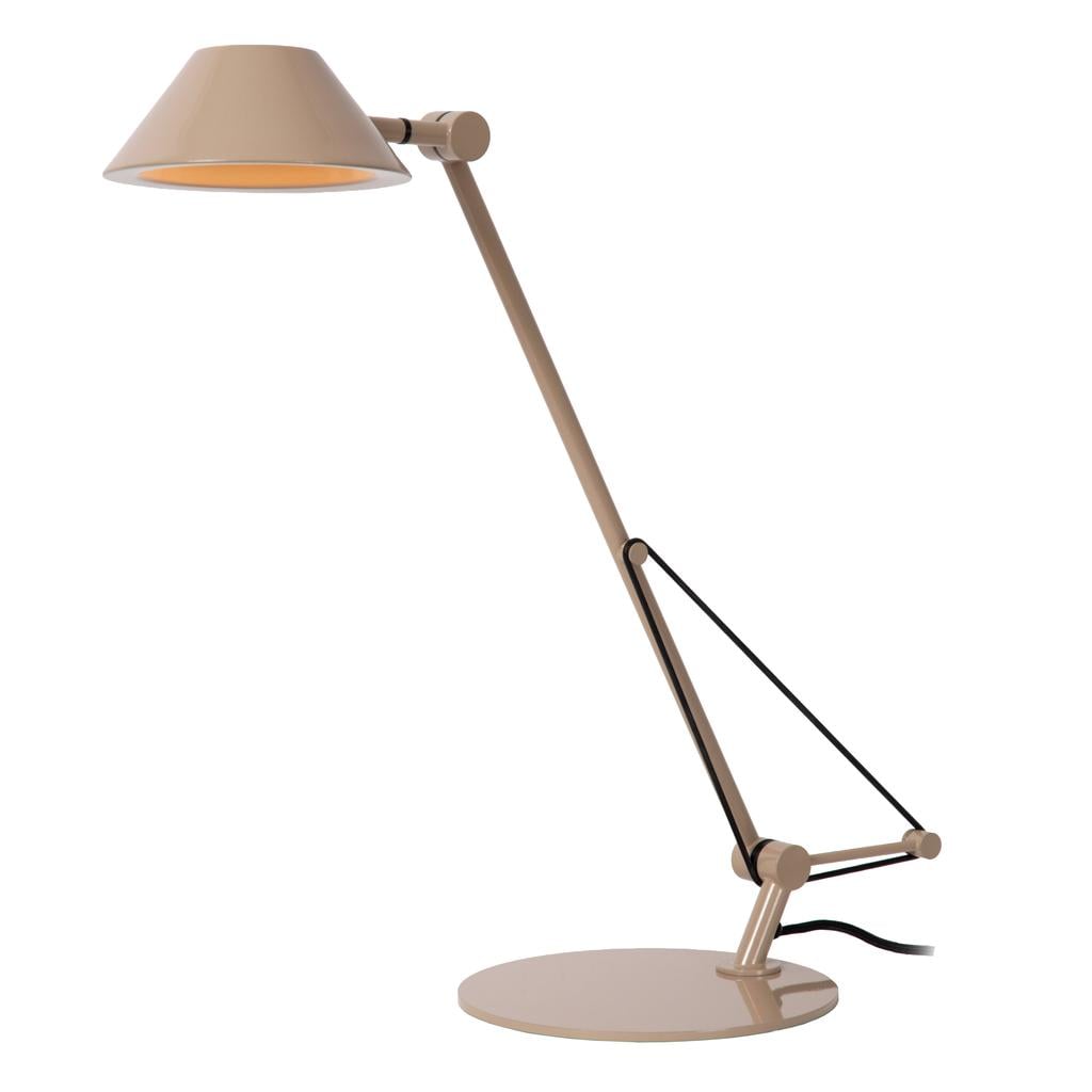 Lucide stalen bureaulamp TERRY - taupe