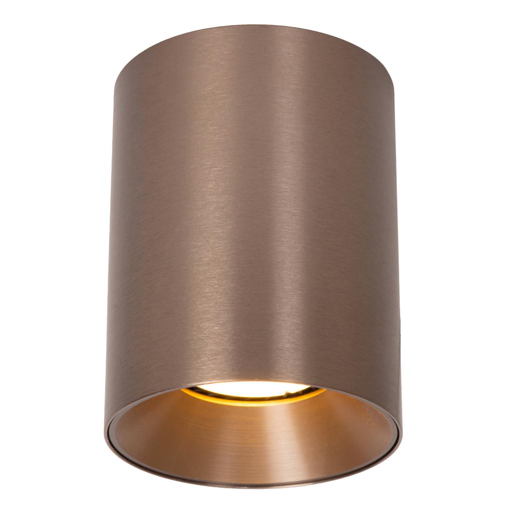 Lucide aluminium dimbare opbouwspot GERTI GU10 - bruin