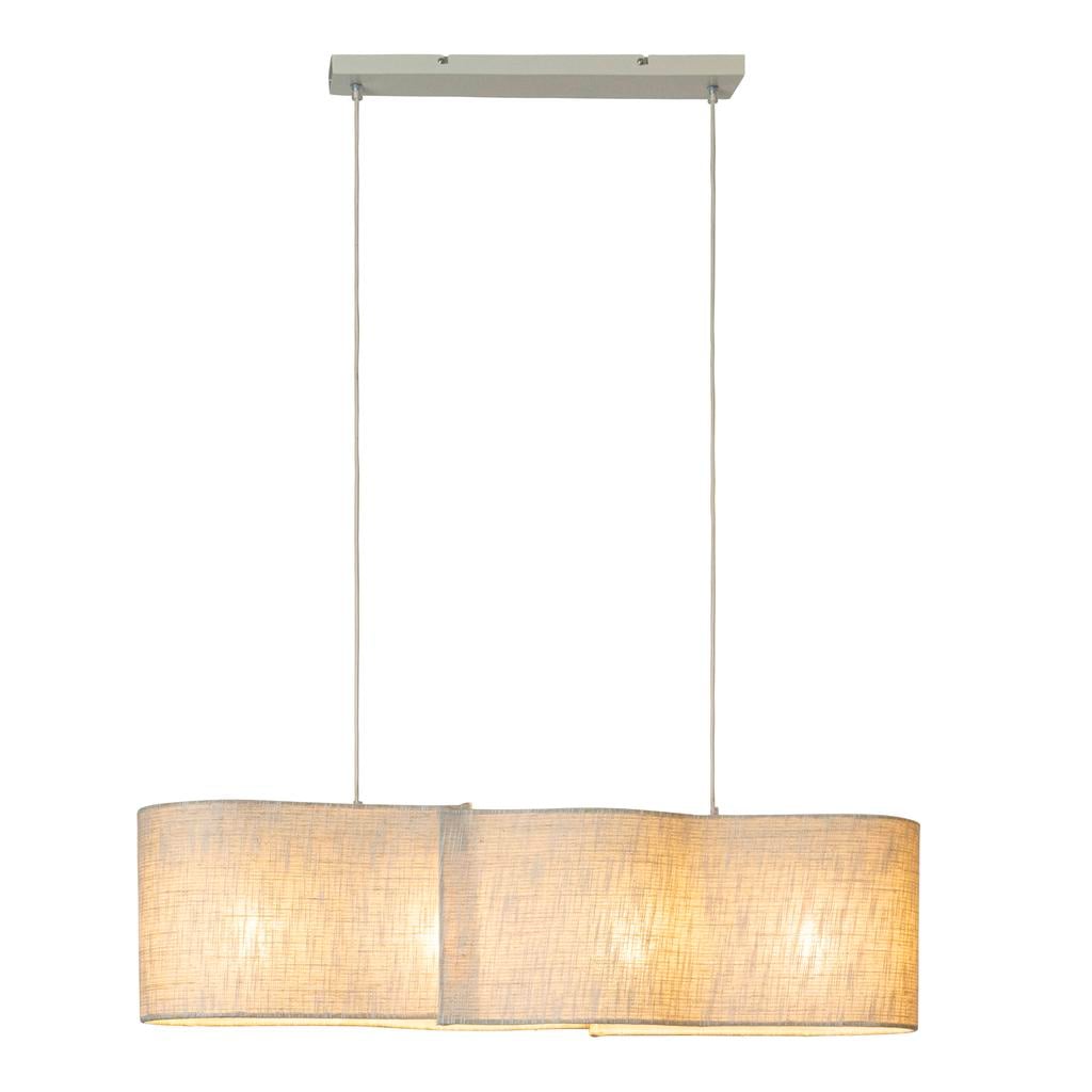 Lucide dimbare hanglamp CHANTAL E27 Ø 95 cm - beige