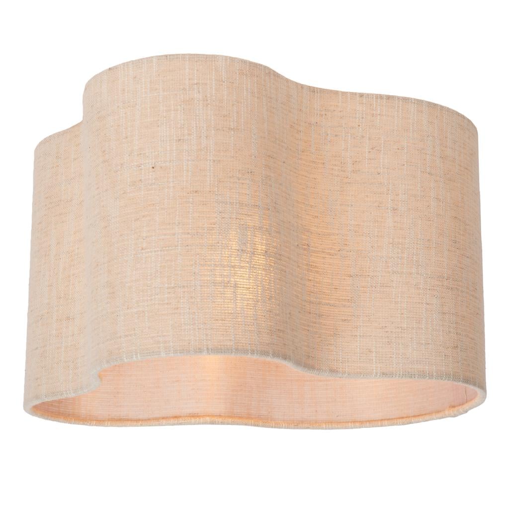 Lucide dimbare plafonniere CHANTAL E27 - beige