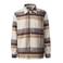 s.Oliver Big Size regular fit geruit overshirt - grijs