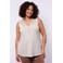 Exxcellent Plus Size top - zand