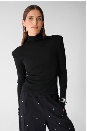top - zwart