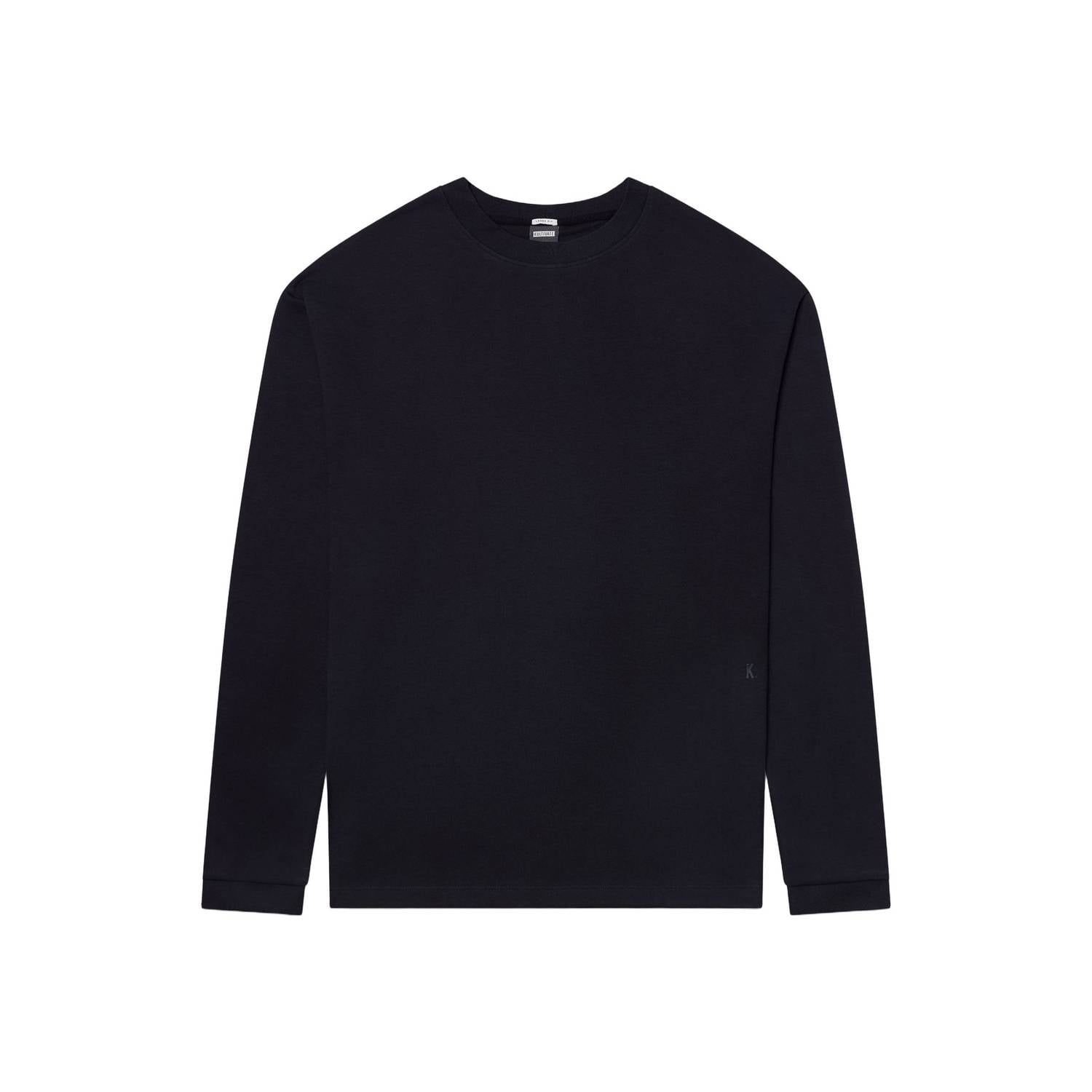 Kultivate relaxed fit longsleeve dark navy