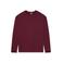 Kultivate relaxed fit longsleeve - donkerrood