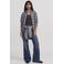 JJXX geruite blouse - meerkleurig