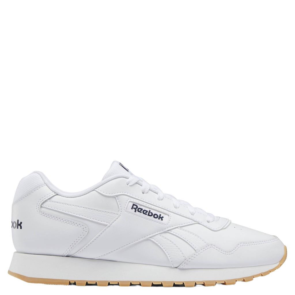 Witte heren Reebok Glide leren sneakers - van leer-imitatieleer/voering: mesh/voetbed: eva met veters