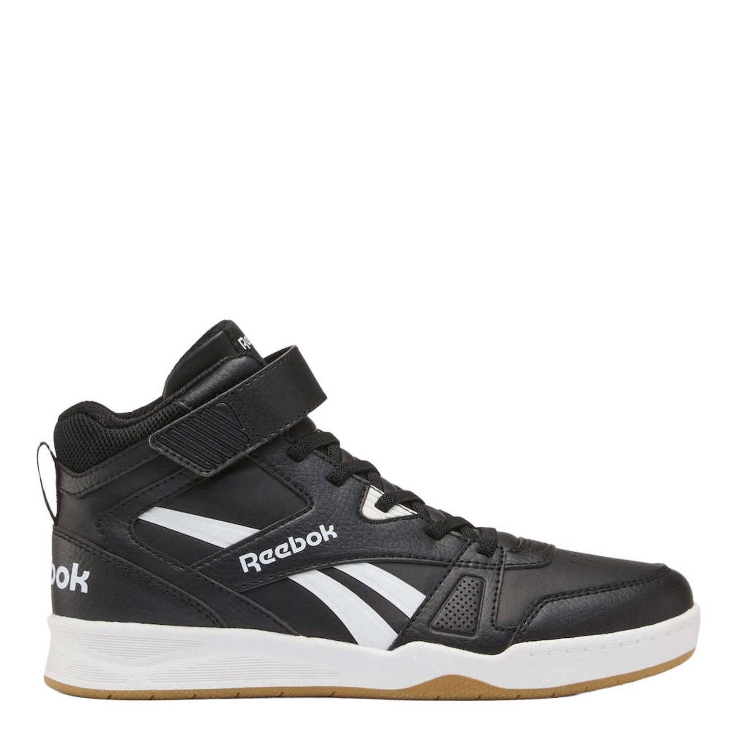 Reebok BB4500 Court leren sneakers zwart wit