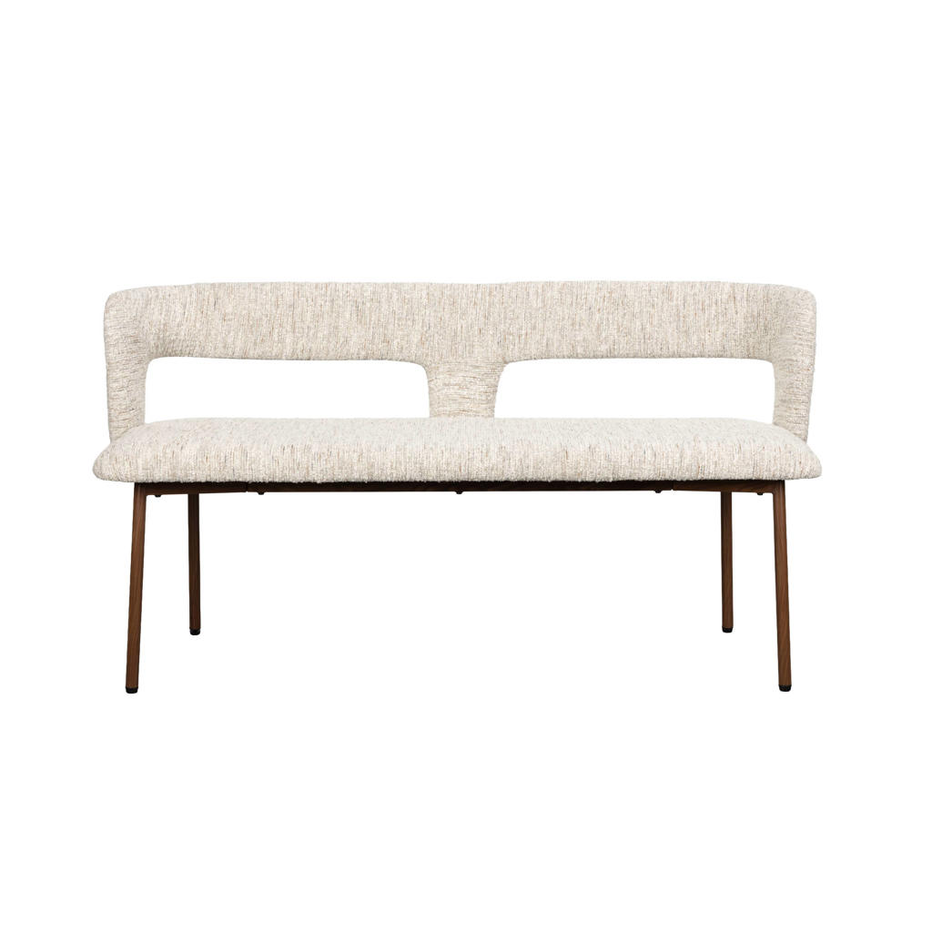 Housecraft Living eetkamerbank Chelsea 148 cm - beige
