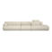 Zuiver 4,5-zitsbank links Rembrandt - beige
