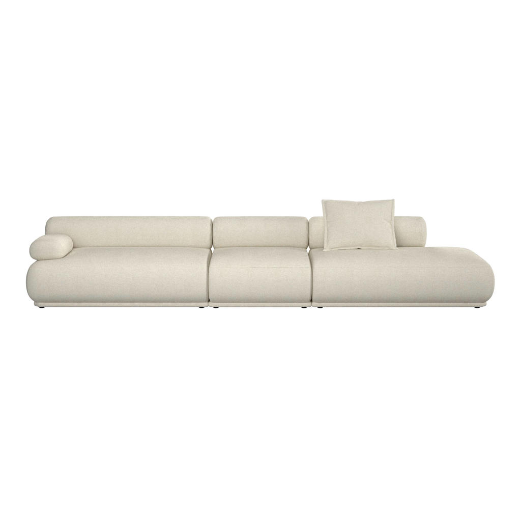 Zuiver 4,5-zitsbank links Rembrandt - beige