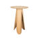 Zuiver rechthoekige houten eettafel Fleur 70x70 cm - naturel