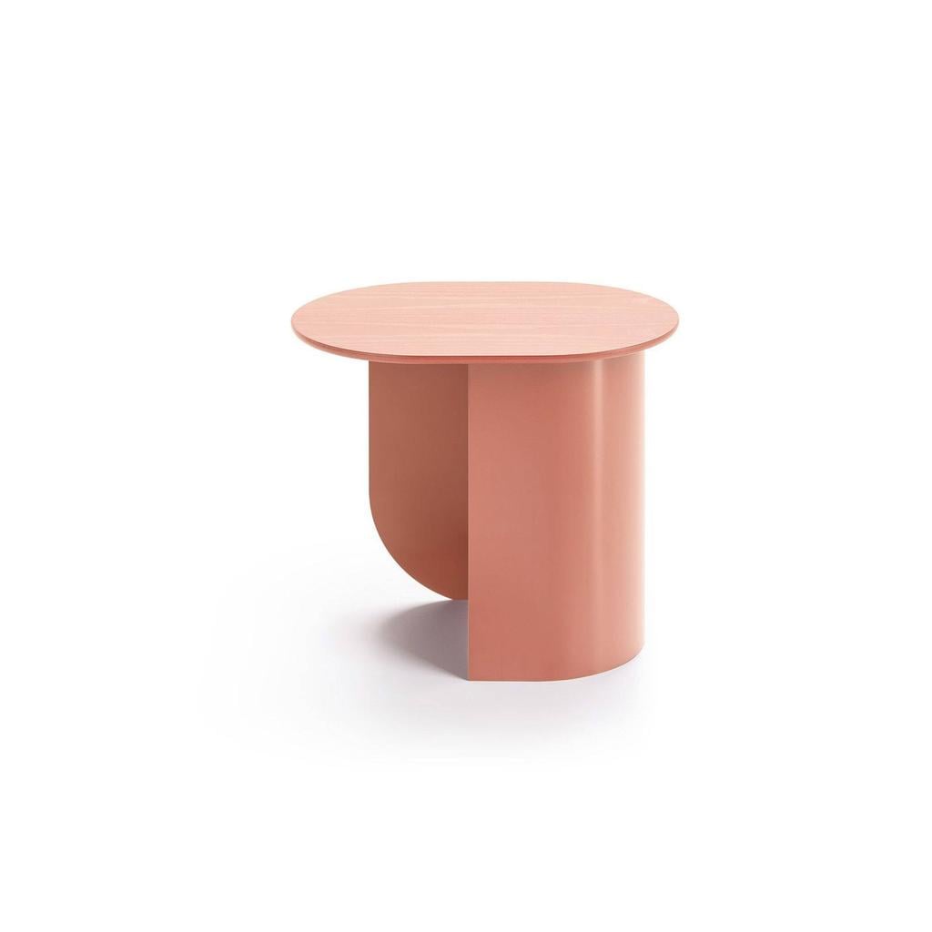 FÉST ovale houten bijzettafel Plateau - terracotta
