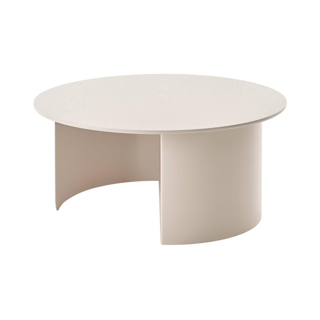 FÉST ronde houten salontafel Plateau - beige