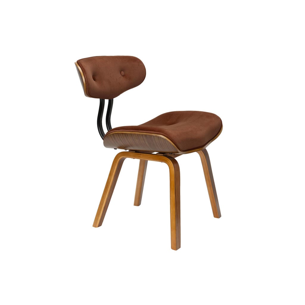Dutchbone eetkamerstoel Blackwood - bruin