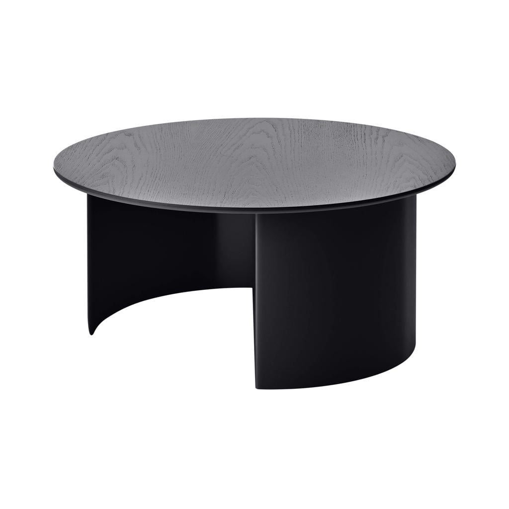FEST Amsterdam ronde salontafel Plateau - zwart