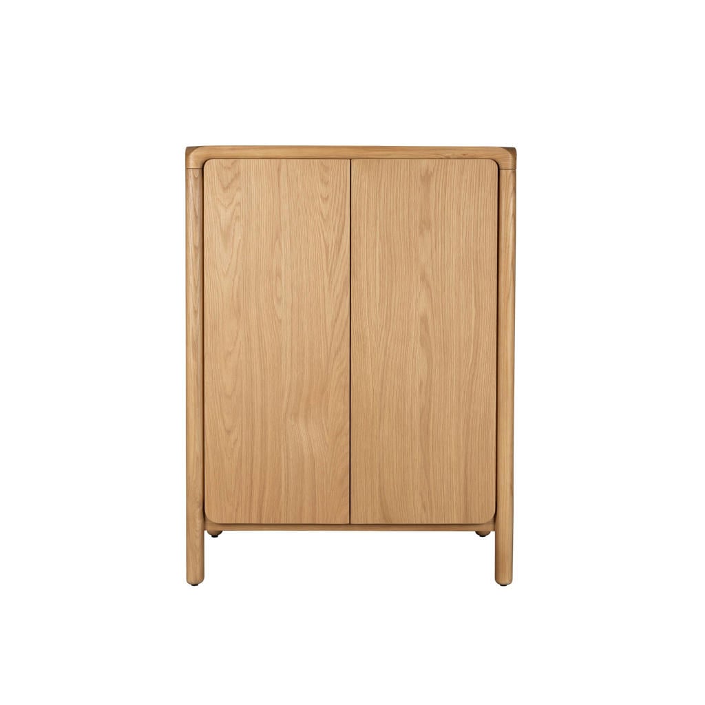 Zuiver houten opbergkast Storm - naturel