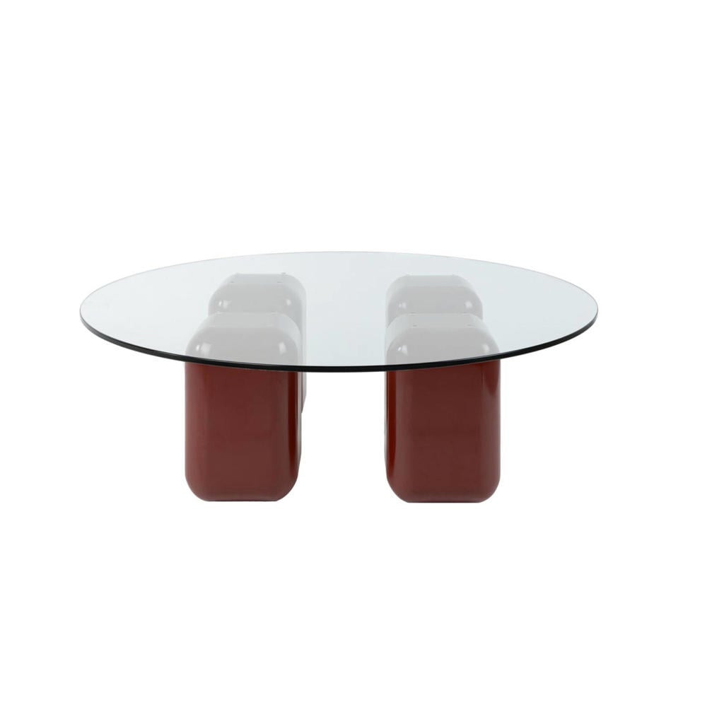 FEST Amsterdam ronde salontafel Uma Maroon - rood