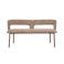 Housecraft Living eetkamerbank Chelsea 148 cm - bruin