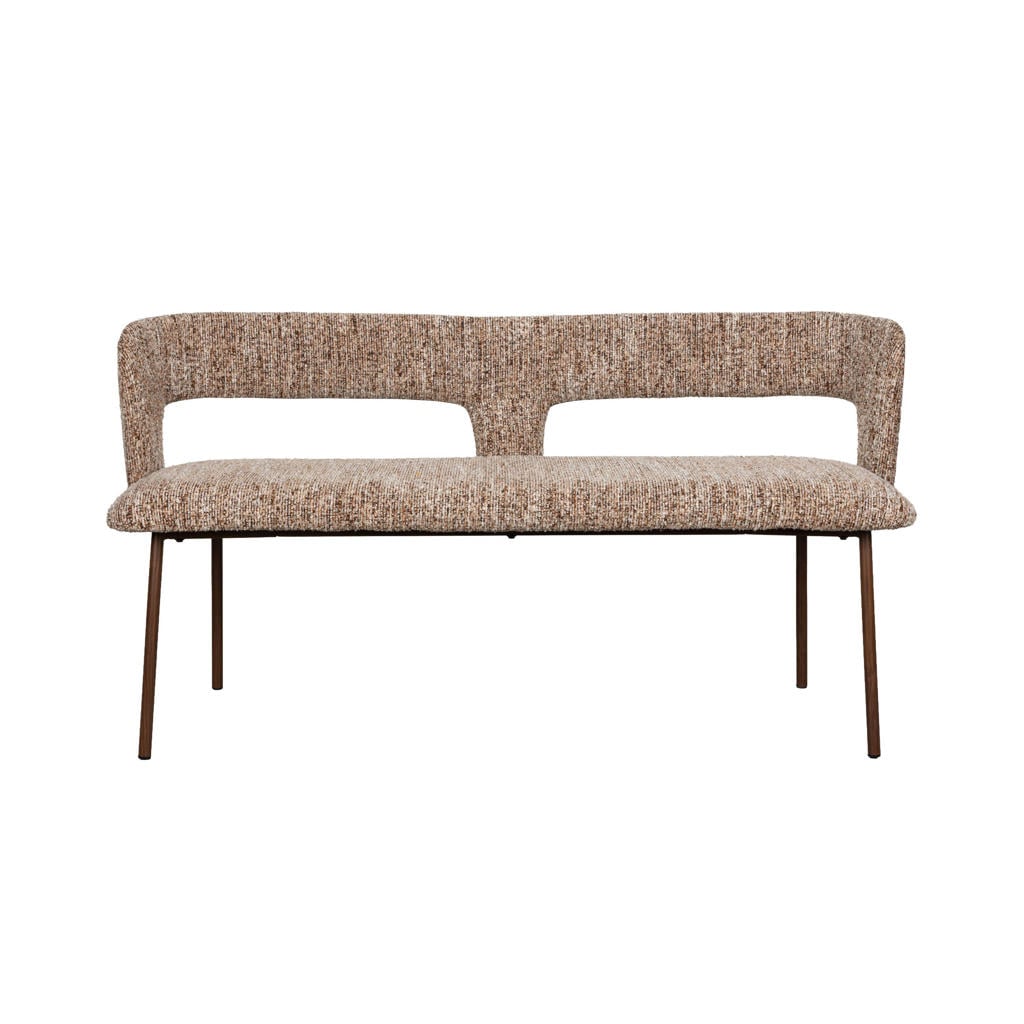 Housecraft Living eetkamerbank Chelsea 148 cm - bruin