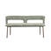 Housecraft Living eetkamerbank Chelsea 148 cm - groen