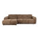 Housecraft Living hoekbank links Vento - bruin