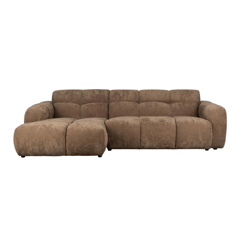 Housecraft Living hoekbank links Vento - bruin