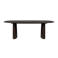 Housecraft Living rechthoekige houten eettafel Mandy 220x110 cm - bruin