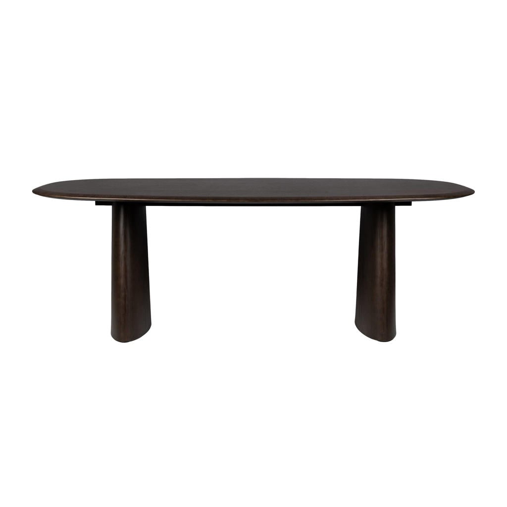 Housecraft Living rechthoekige houten eettafel Mandy 220x110 cm - bruin
