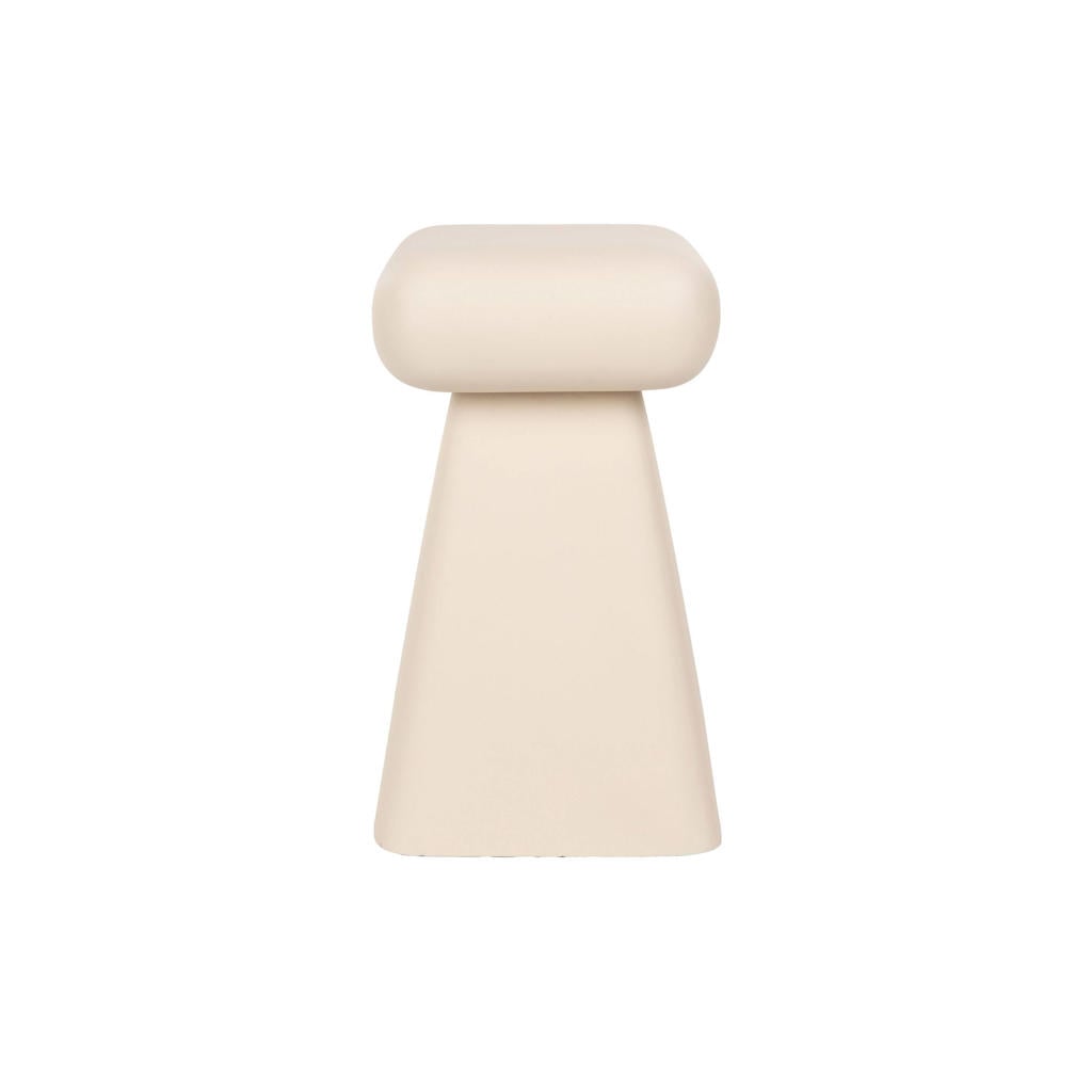 Zuiver rechthoekige bijzettafel Earth - beige