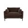 Zuiver fauteuil Summer Loveseat met armleuningen - donkerbruin