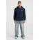 America Today relaxed fit hoodie met backprint - donkerblauw