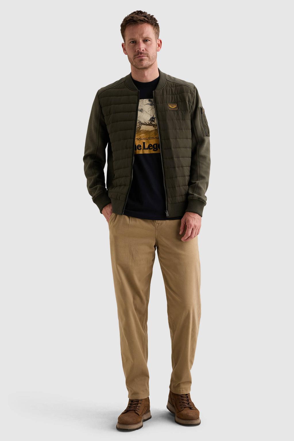 PME Legend quilted jas - donkergroen