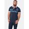 Jan Vanderstorm Plus Size polo - donkerblauw
