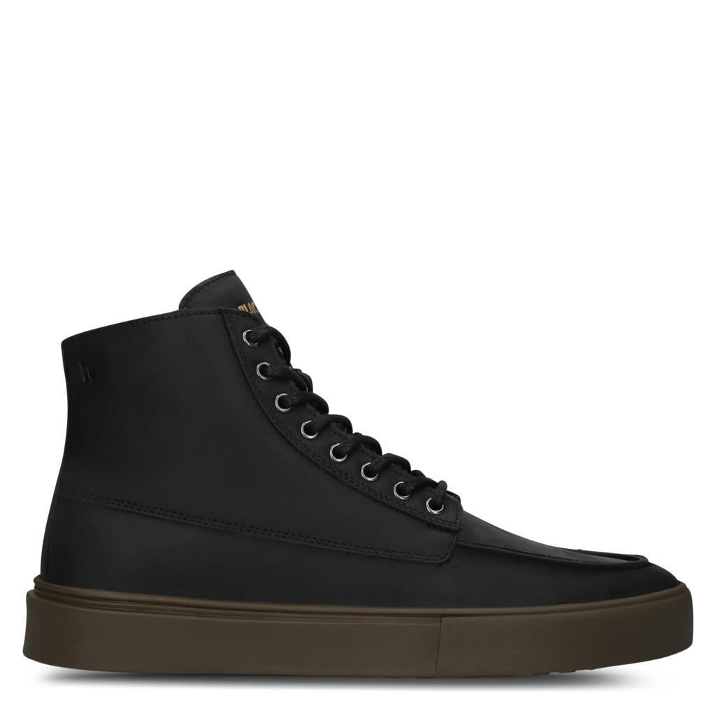Blackstone Leather Sneaker (high) Black