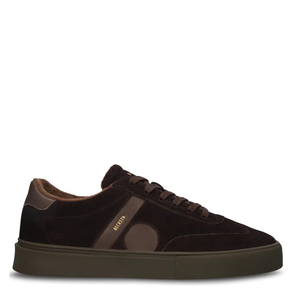 Blackstone Quartz Auden - Mole - Suede sneaker (low) dark brown