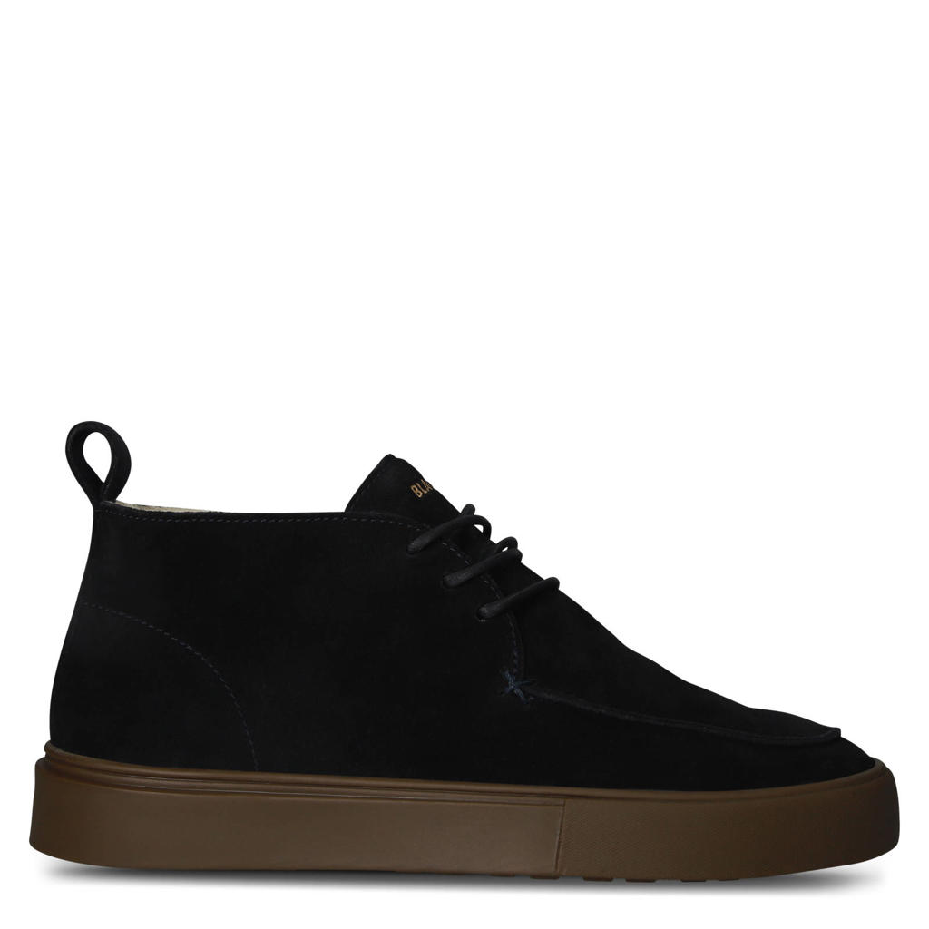 Blackstone Ruby Jerrik - Navy - Suede chukka dark blue