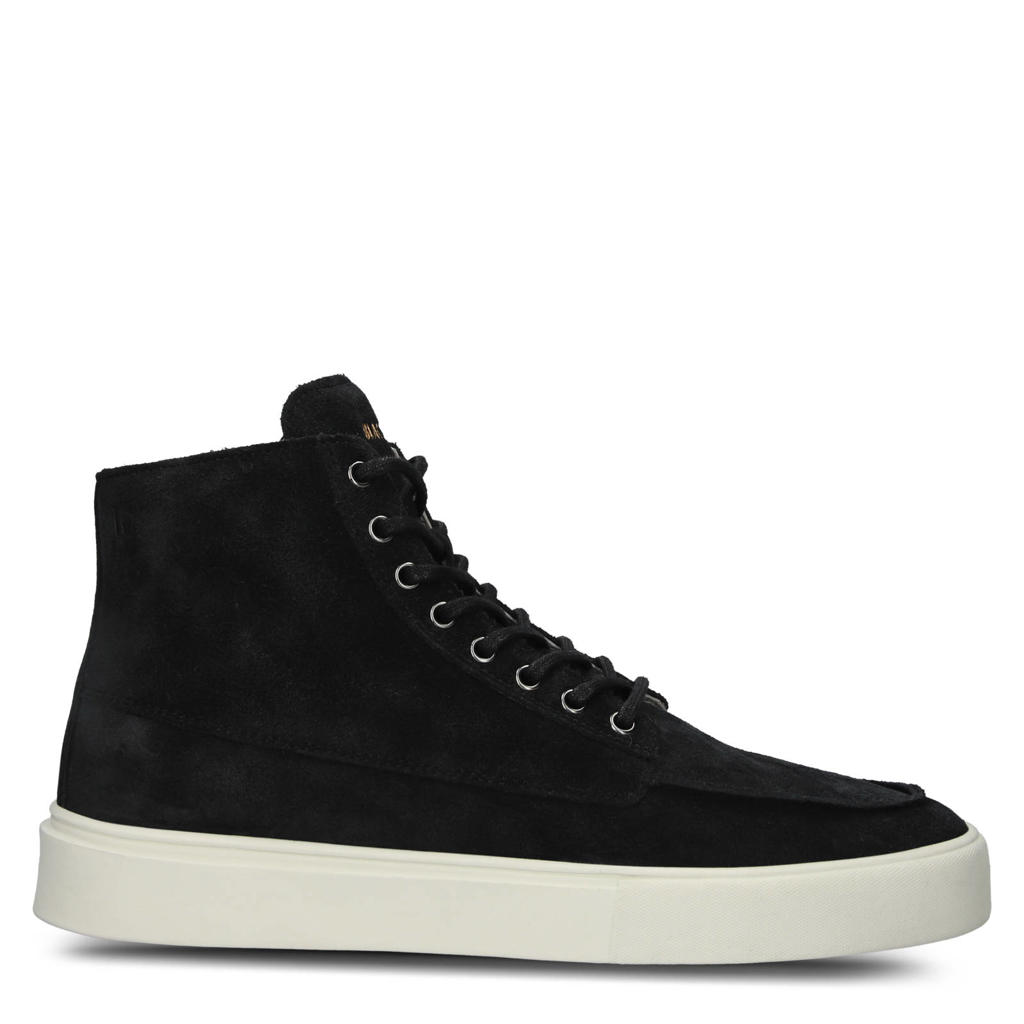 Blackstone Suede Sneaker (high) Black