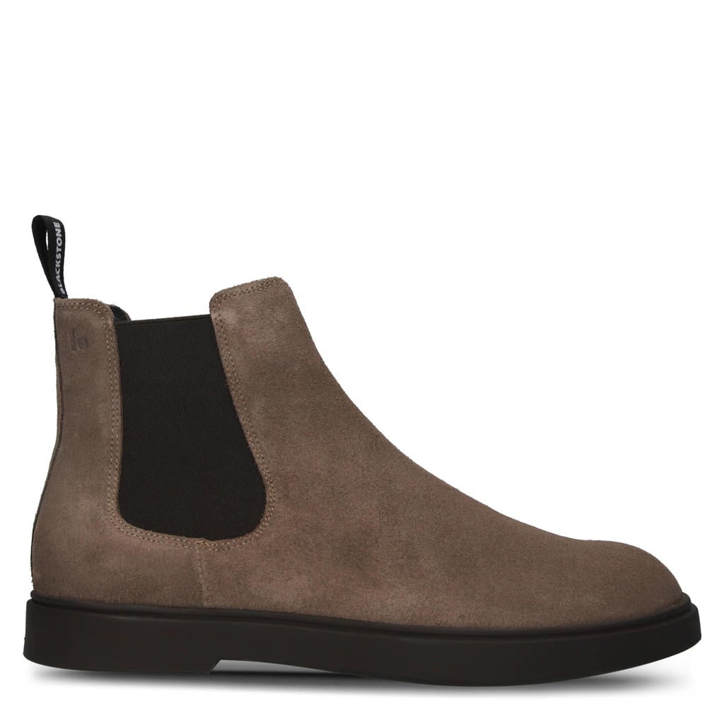 Blackstone Pave Dean - Almond - Suede chelsea boots light brown