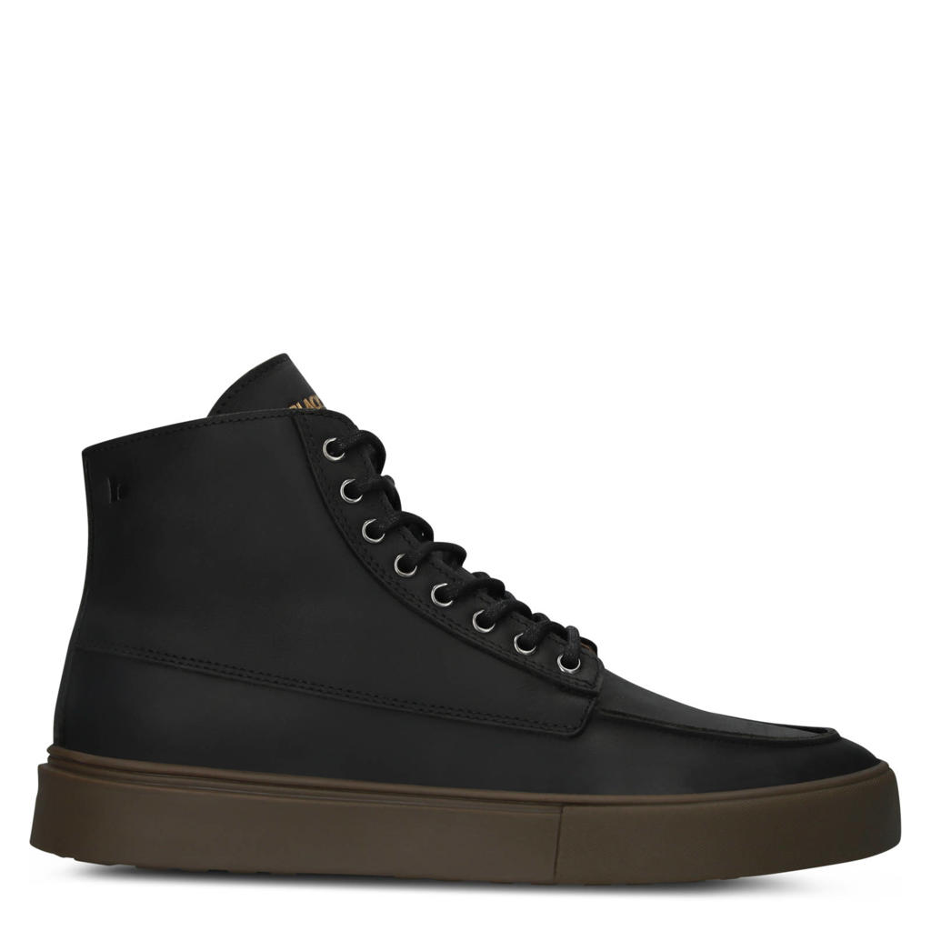Blackstone Leather Sneaker (high) Black