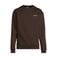 Malelions regular fit sweater met backprint - donkerbruin