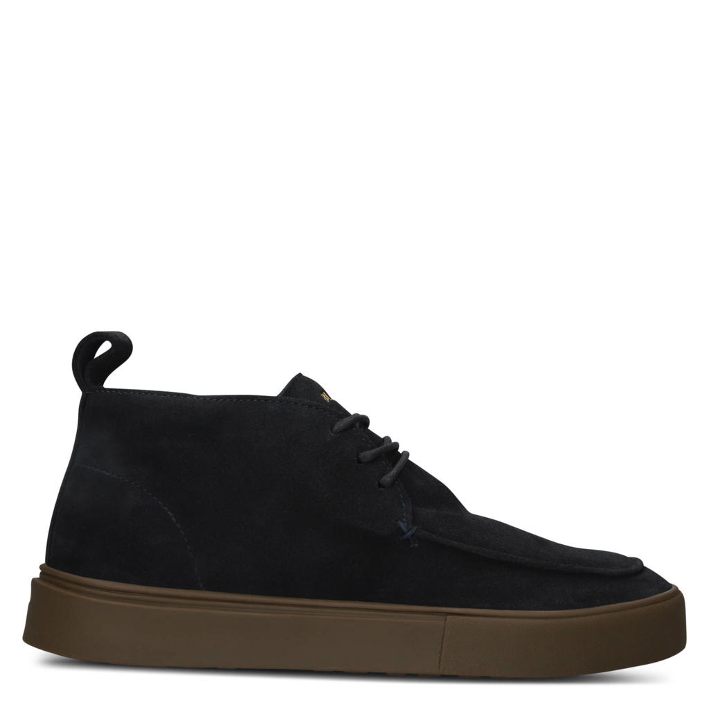Blackstone Ruby Jerrik - Navy - Suede chukka dark blue