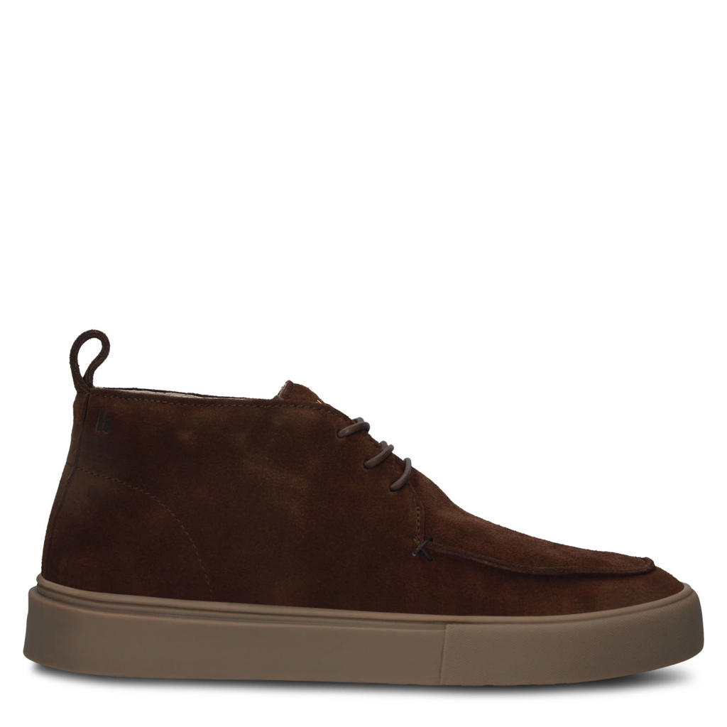 Blackstone Ruby Jerrik - Coffee Bean - Suede chukka dark brown