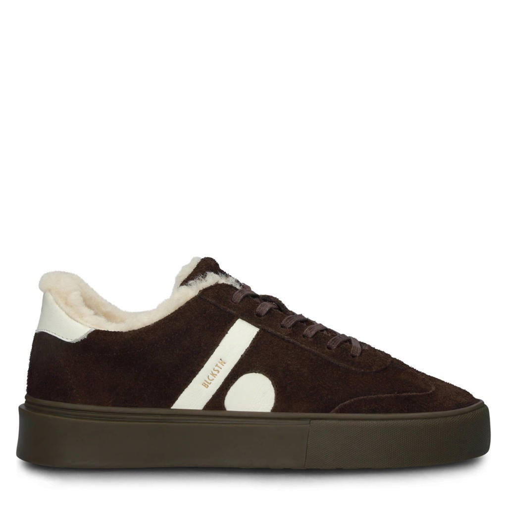 Blackstone Quartz Auden - Mole - Suede sneaker (low) dark brown